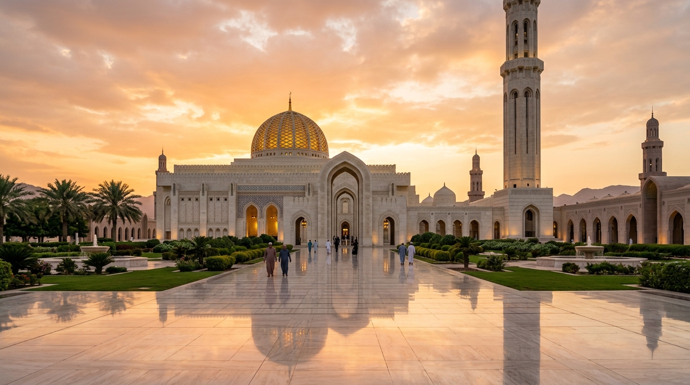 Oman Sultan Qaboos Grand Mosque