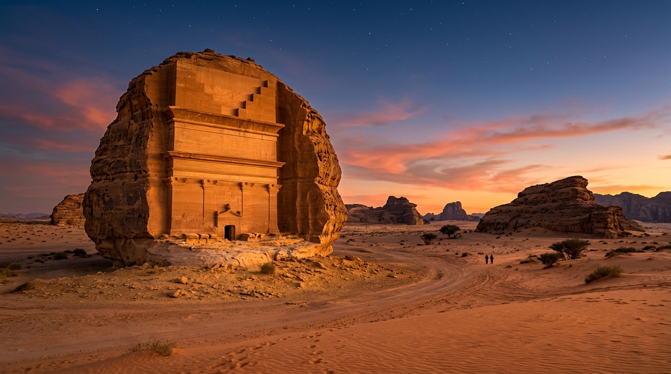 Saudi Arabia AlUla Hegra Monument