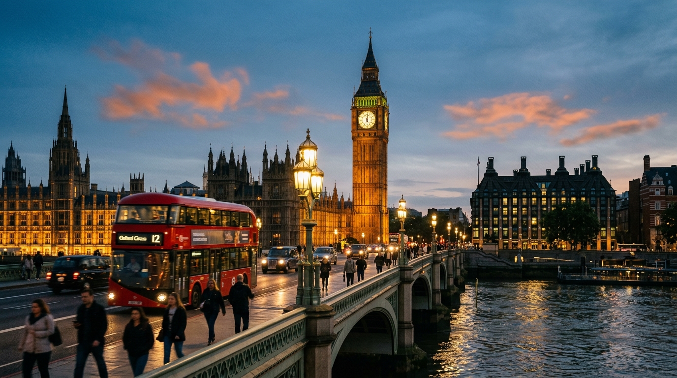 United Kingdom London Big Ben & Westminster