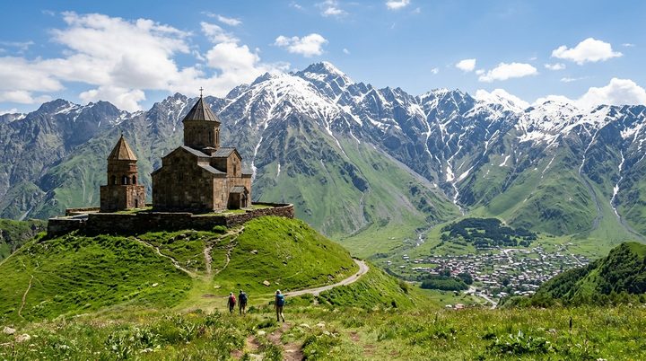 Georgia Kazbegi Trinity Church
